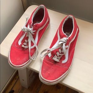 Red Vans Sneaker